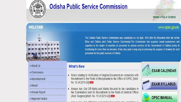 OPSC Medical Officer Answer Key