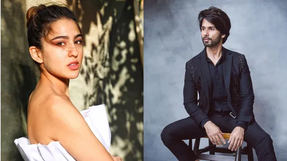 Sara Ali Khan and Shahid Kapoor
