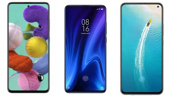 Samsung Galaxy A51 Vs Redmi K20 Pro Vs Vivo V17