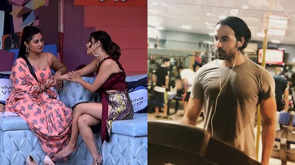 Devoleena, Rashami and Arhaan Khan