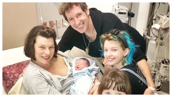 Milla Jovovich Welcomes Third Daughter