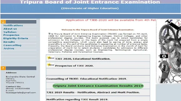 TJEE 2020 Application Process