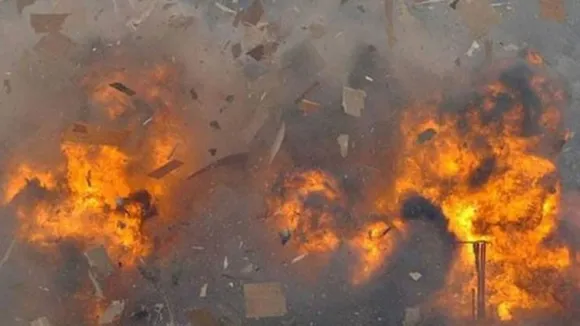 firecrackers explosion