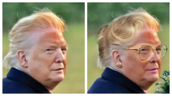 Donald Trump Insists Viral â€˜Tan Lineâ€™ Pic Is Fake