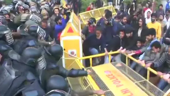 Jamia Students Protest March Against CAA, NRC, NPR