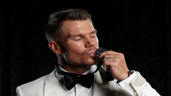 David Warner Allan Border Medal