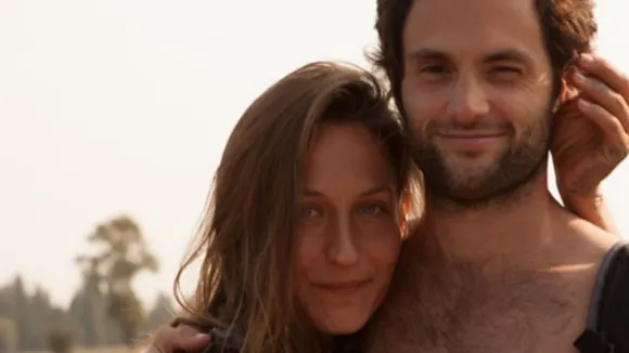 Penn Badgley and Domino Kirke
