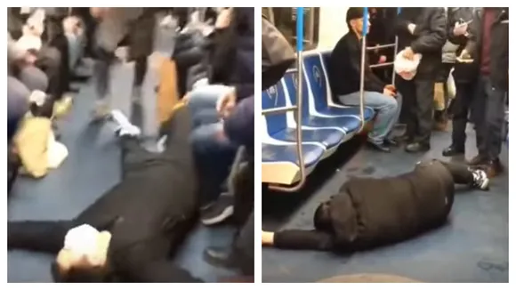 Man Pretends To Die From Coronavirus