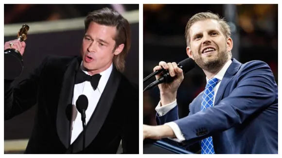 Eric Trump Blames Oscars Low Ratings To Brad Pitt