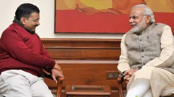 arvind kejriwal and PM Modi