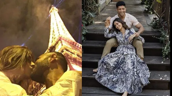 Sonam Kapoor and Farhan Akhtar V-Day Celebration