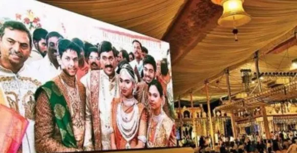 janardhan reddy daughter wedding