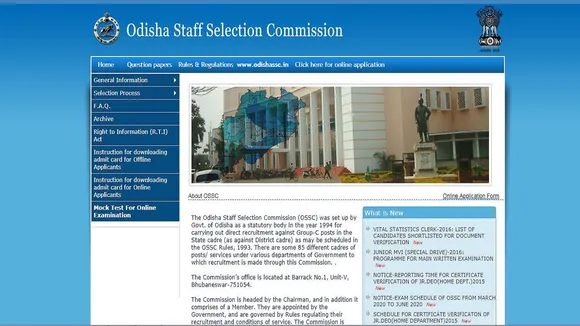 ossc vital statistics clerk result