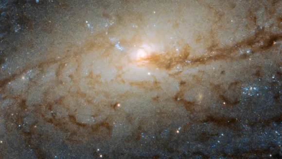 Hubble Galactic Traffic Jam