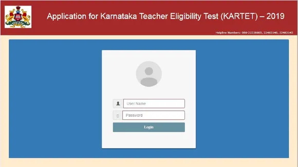 karnataka tet admit card 2020