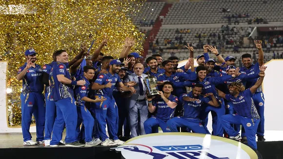 IPL Champion Mumbai Indians.