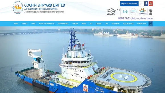 cochin shipyard recruitment