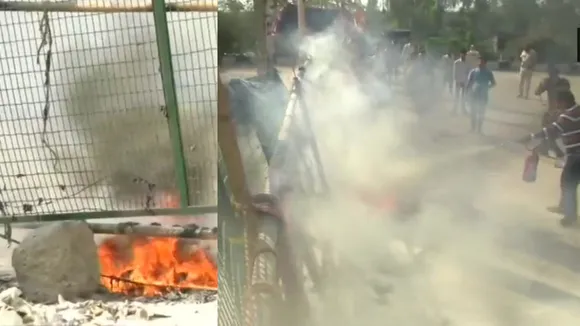 Shaheen Bagh Petrol Bomb protest site