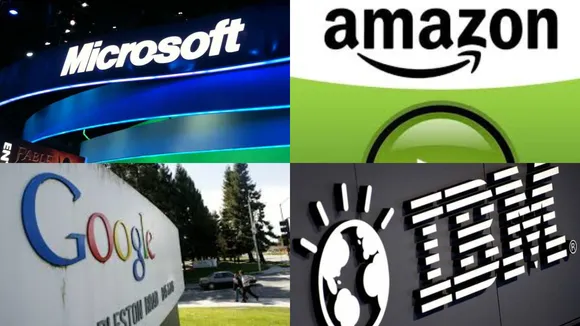 Microsoft Amazon Google IBM