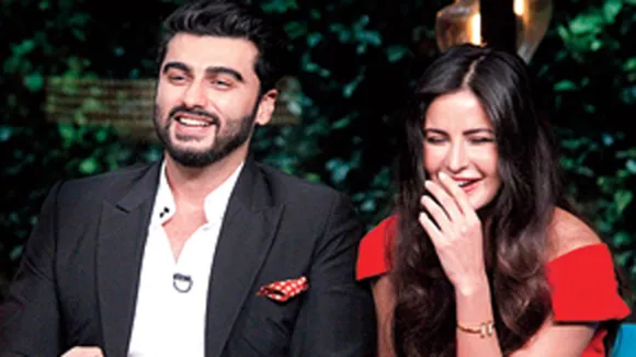 arjun kapoor and katrina kaif in koffee with karan