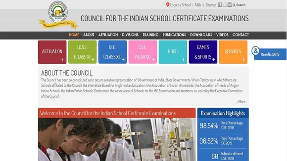 cisce official notification 2020