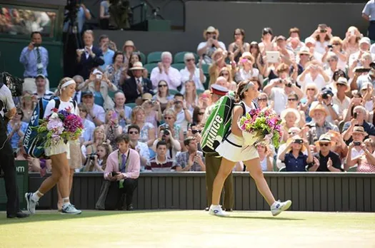 Marion Bartoli wins Wimbledon title