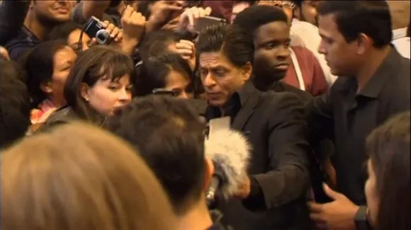 Shahrukh, Deepika promote 'Chennai Express' in London