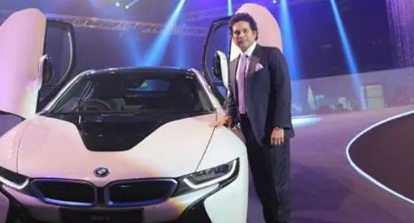 Sachin's newest ride