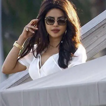 Leaked: Priyanka Chopra on Baywatch sets
