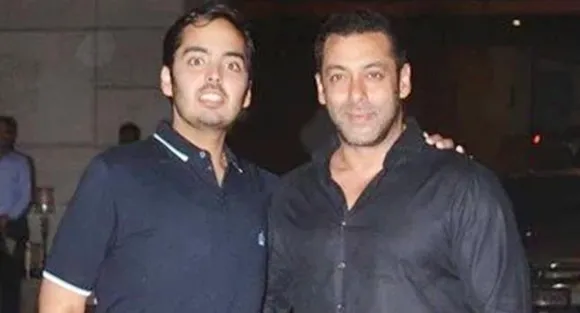 Salman Khan praises Anant Ambani's remarkable weight loss on Twitter