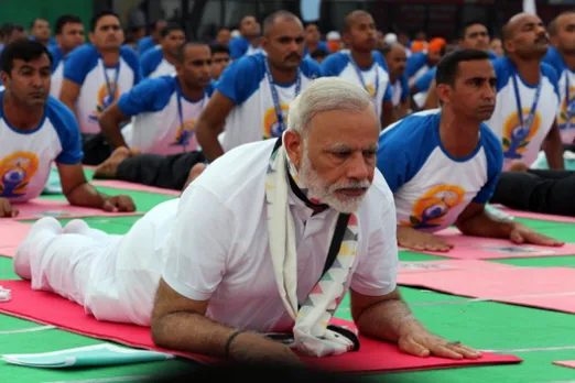 PM Modi leads International Yoga Day celebrations