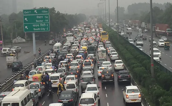 Monstrous traffic jam cripples Gurgaon 