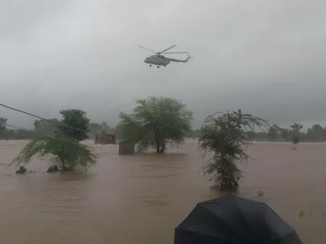 Flood in Rajasthan creates havoc