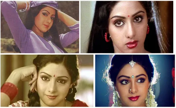 5 avatars of birthday girl Sridevi 