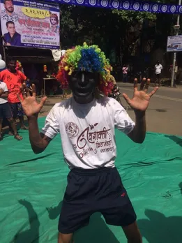 Dahi Handi celebrations Govindas stage colourful protests 