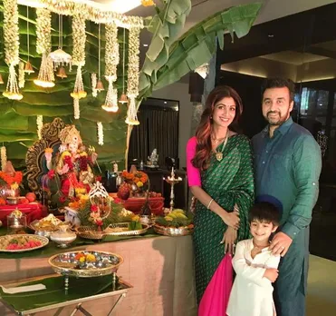 B-Town celebs welcome lord Ganesha