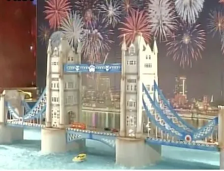 42nd annual cake-show: 500 Kg London Bridge and 75 ft Chinese dragon themed ahead of christmas