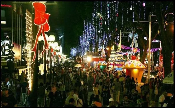 Christmas celebrations in different parts of India