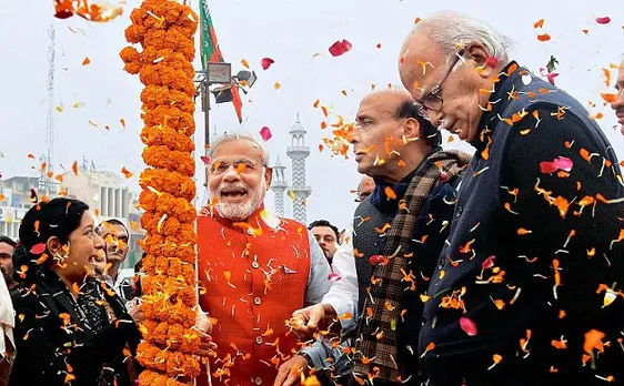 In Pics How Newspapers reported BJPâ€™s landslide victory in UP Ukhand Polls