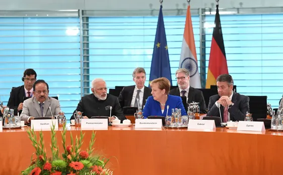 PM Modi meets German Chancellor Angela Merkel 