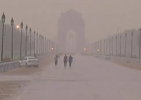 Delhi Mercury drops following overnight rain in National capital bring respite from scorching heat