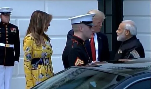 PM Narendra Modi meets President Donald Trump at the White House
