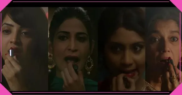 Lipstick Under My Burkha campaign Bollywood TV Celebs post pic in support