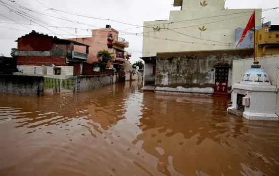 Gujarat floods: Heavy rain disrupts life in Ahmedabad