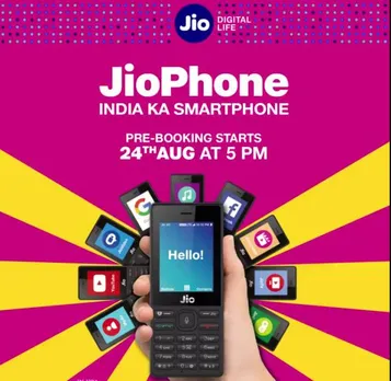 Reliance Jio Phone Pre-Booking starts today details  