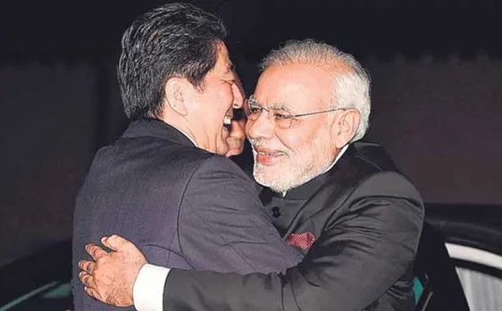 PM Modi birthday From Shinzo Abe Donald Trump to Obama check pics of foreign dignitaries floored by Indian PMs hug diplomacy