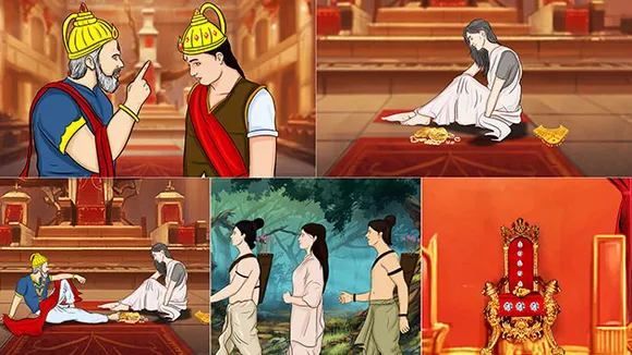 Ramayana through illustrations Ayodhya Kand