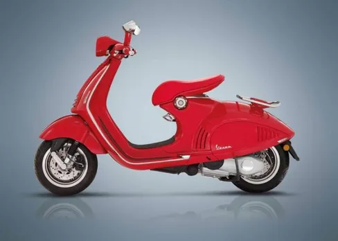 Vespa Red launched India at price of Rs 87009