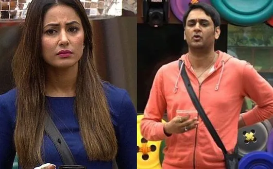 Salman Khan Bigg Boss 11 October 12 episode written update Hina khan Vikas Gupta fight continues 