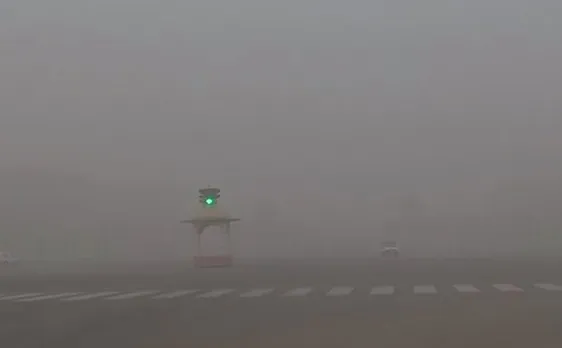 Northern India engulfed by heavy fog Visibility low trains running late from Delhi